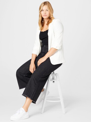 PIECES Blazer 'PCBOSELLA' in White