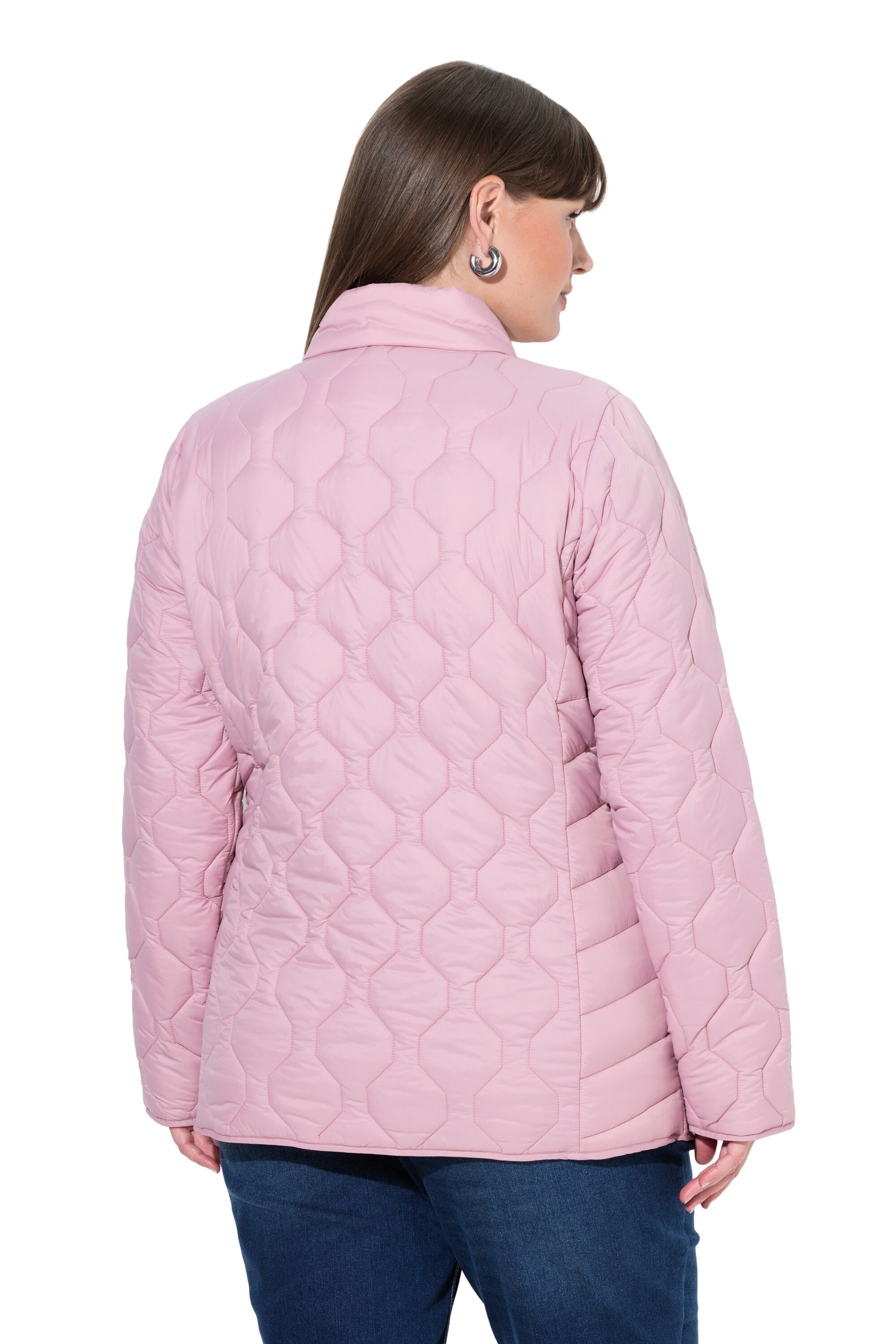 Ulla Popken Winterjas in Roze