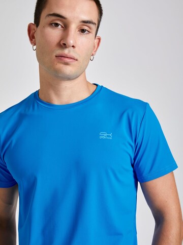 SPORTKIND Performance shirt 'Rundhals' in Blue