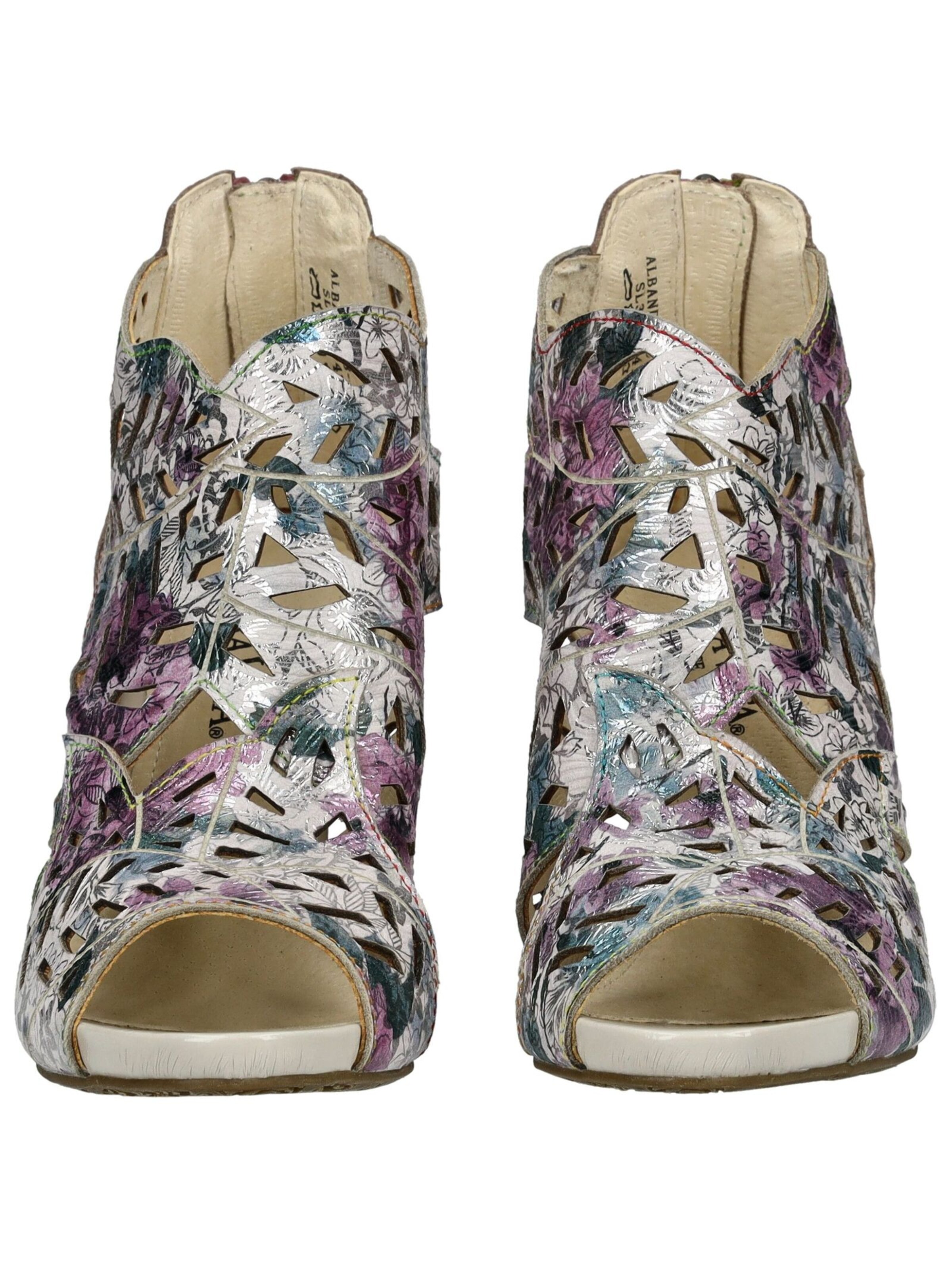 Laura Vita High front pumps in Silver