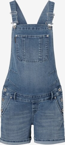 Supermom Regular Tuinbroek jeans 'Salopette' in Blauw: voorkant