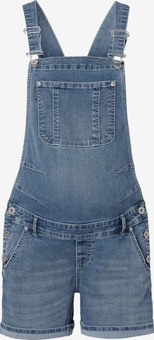 Supermom Regular Tuinbroek jeans 'Salopette' in Blauw: voorkant