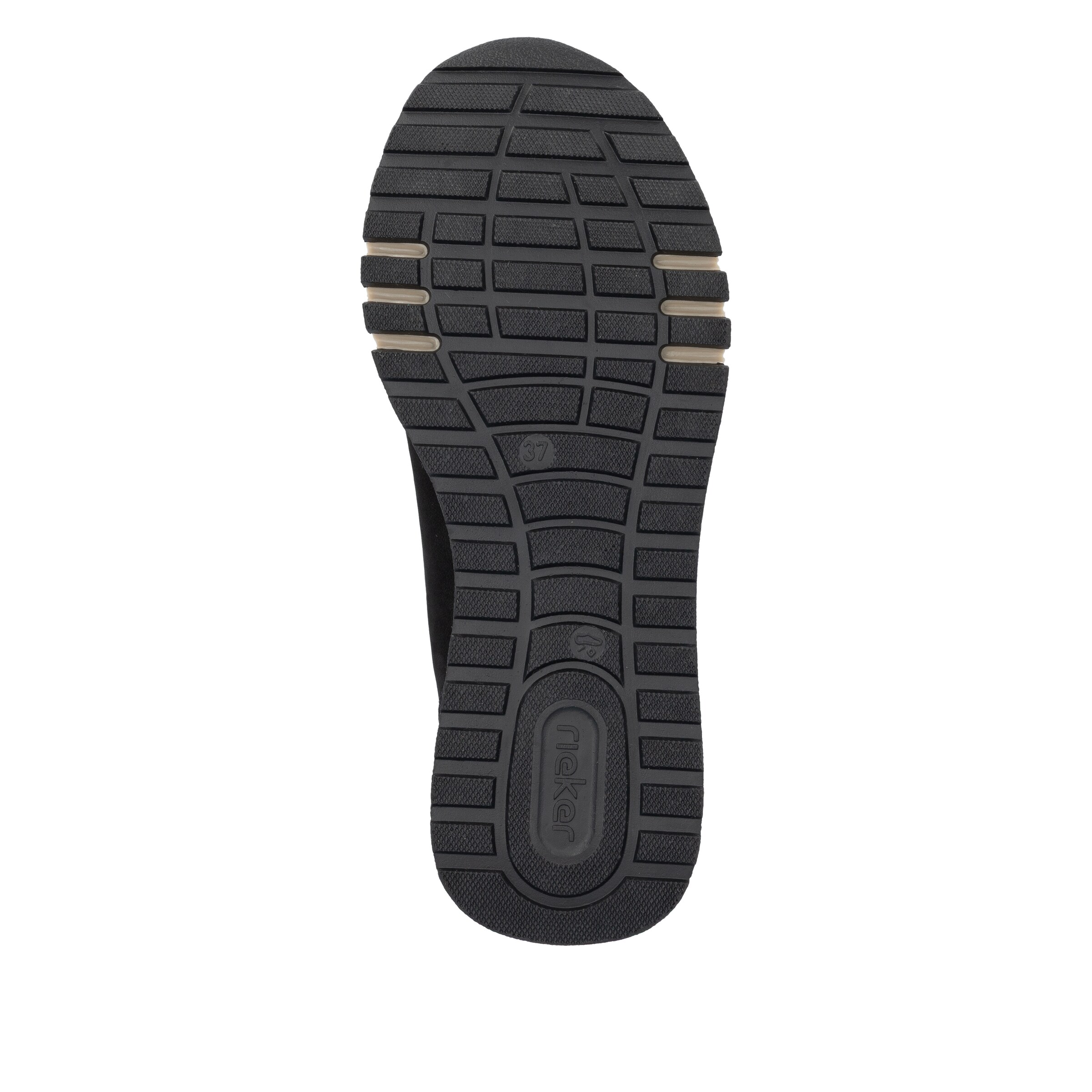 Baskets basses Rieker en noir