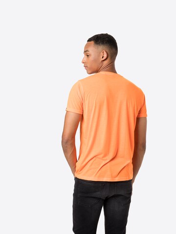 ALPHA INDUSTRIES T-Shirt in Orange