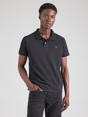 19V69 ITALIA Shirt 'Emilio' in Schwarz: Vorderseite