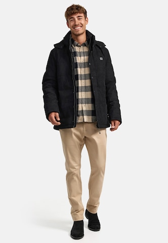 Veste d’hiver 'Olime' INDICODE JEANS en noir