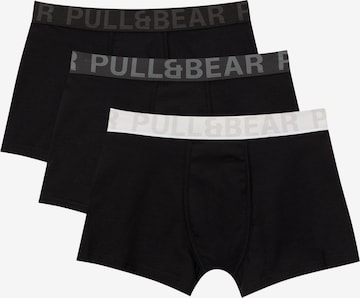 Pull&Bear Boxershorts in Zwart: voorkant