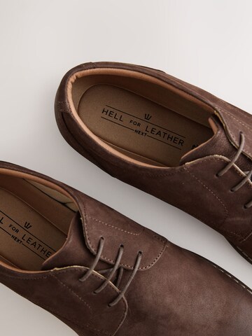 Next Обувь на шнуровке в Коричневый