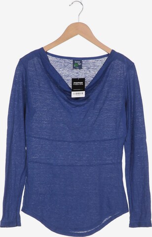 HempAge Top & Shirt in XS in Blue: front