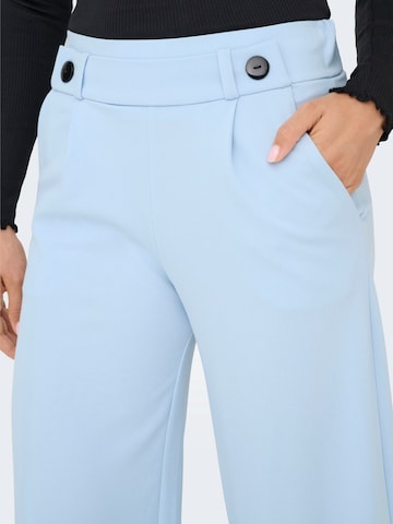 JDY Wide Leg Hose 'JDYGEGGO' in Blau