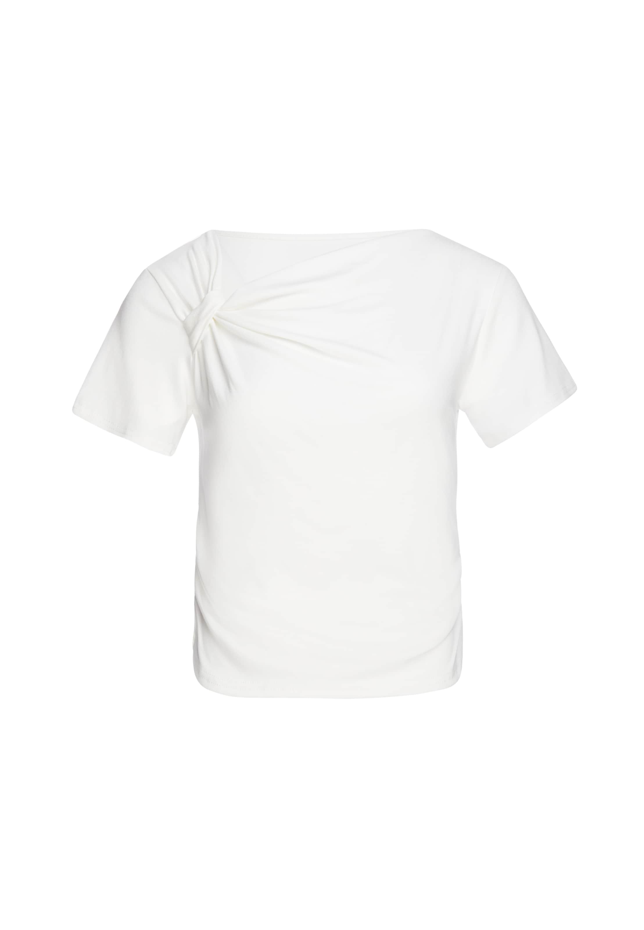 usha BLACK LABEL Shirt in Wit: voorkant
