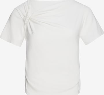 usha BLACK LABEL Shirt in Wit: voorkant