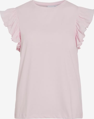 VILA Shirt 'VISummer' in Pink: front