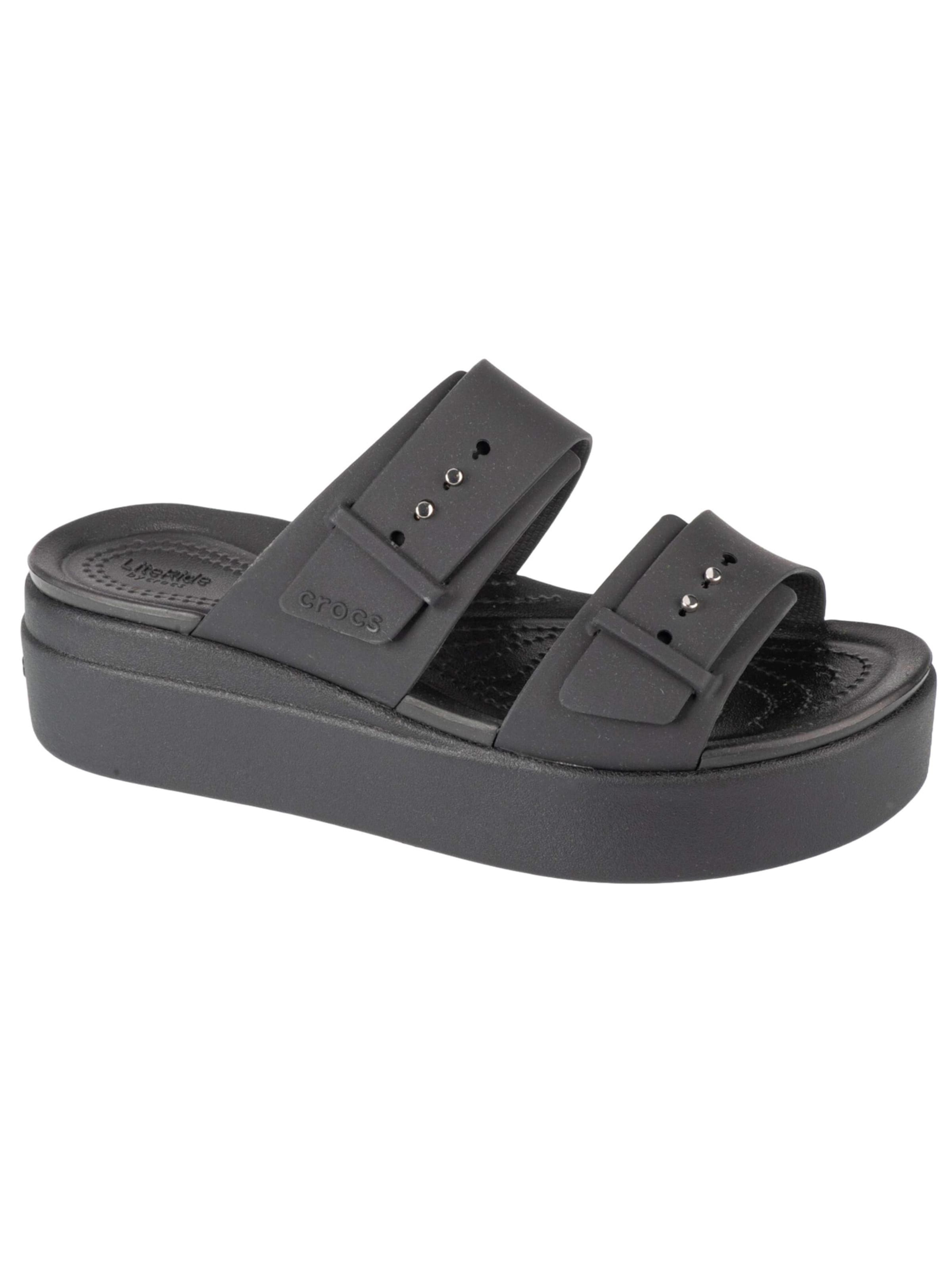 Crocs Sandale‌‌‌‌‌‌‌‌ in Schwarz: Vorderseite