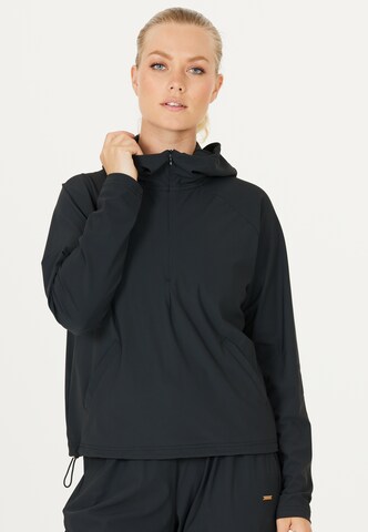 Athlecia Athletic Jacket 'Amis' in Black: front