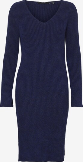 Vero Moda Curve Πλεκτό φόρεμα 'BRITANY' σε μπλε μαρέν, Άποψη προϊόντος