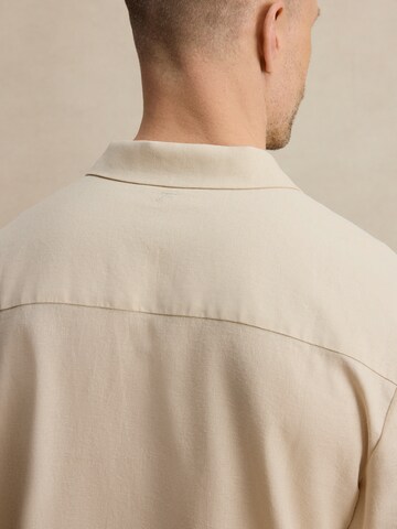 DAN FOX APPAREL Regular fit Риза 'Leonard' в бяло