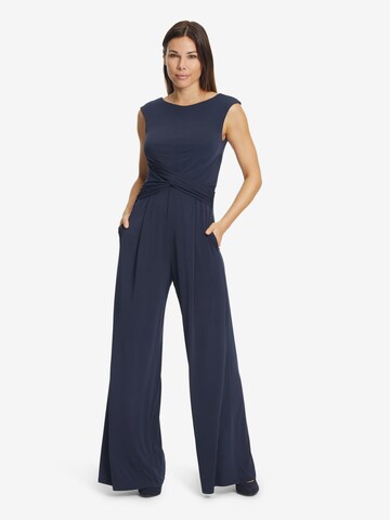 Vera Mont Jumpsuit mit Raffung in Blau: predná strana