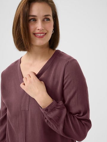Kaffe Blouse 'KAamber' in Bruin