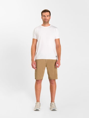 Regular Pantalon 'OSCAR' Le Temps Des Cerises en beige
