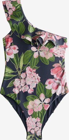 Next Bustier Uimapuku värissä vihreä: etupuoli