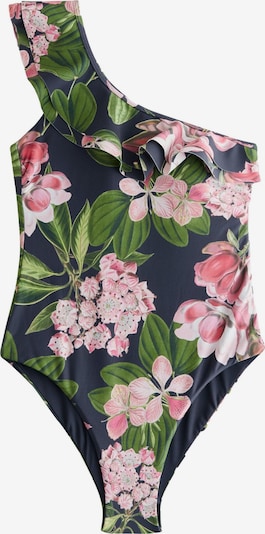 Maudymosi kostiumėlis iš Next, spalva – žalia / rožių spalva / juoda, Prekių apžvalga