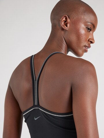 NIKE Sporttop 'ONE' in Schwarz