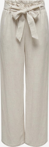 Pantalon 'SIESTA' ONLY en beige : devant