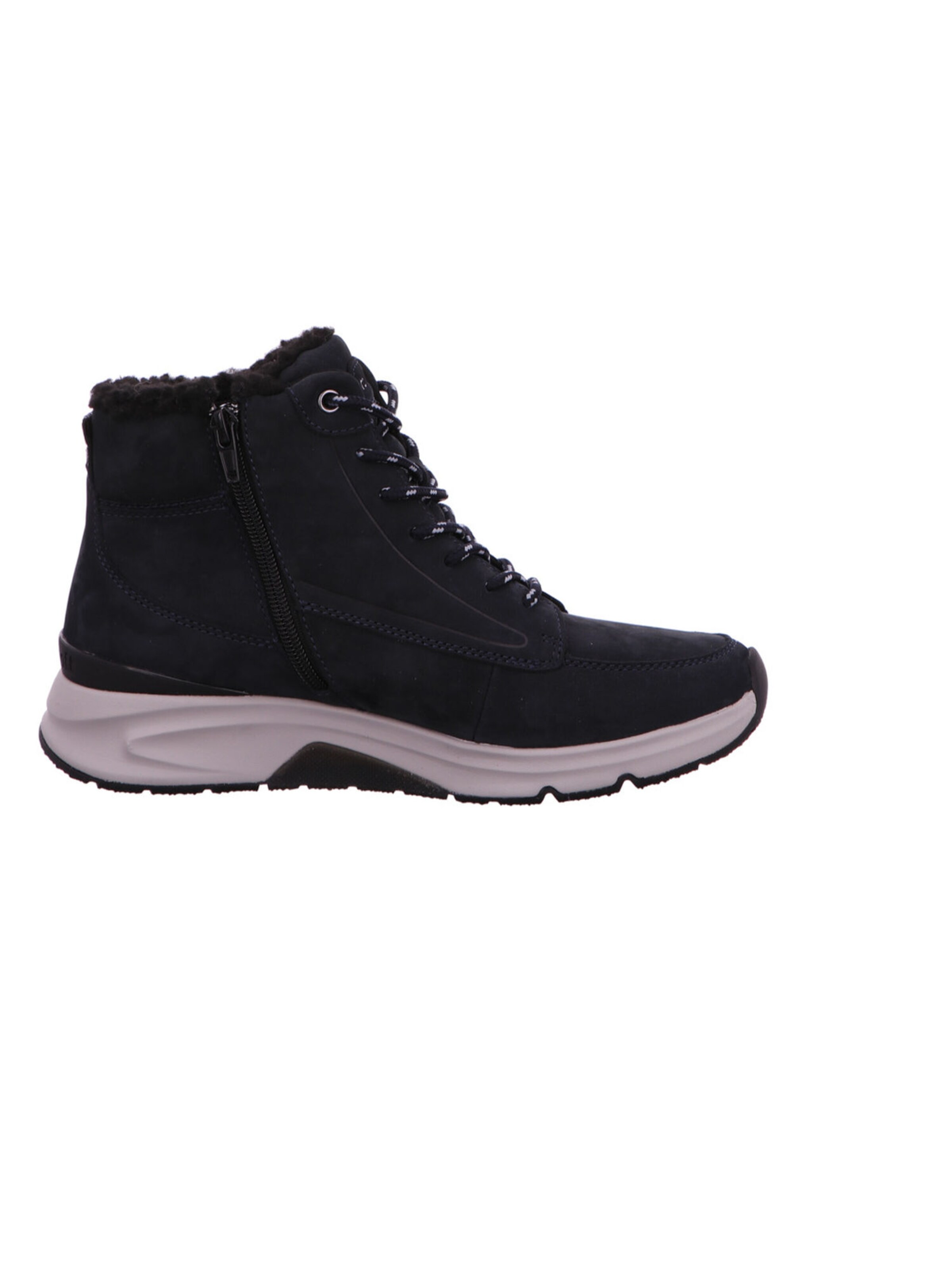 Gabor Rollingsoft Schnürstiefelette in Blau
