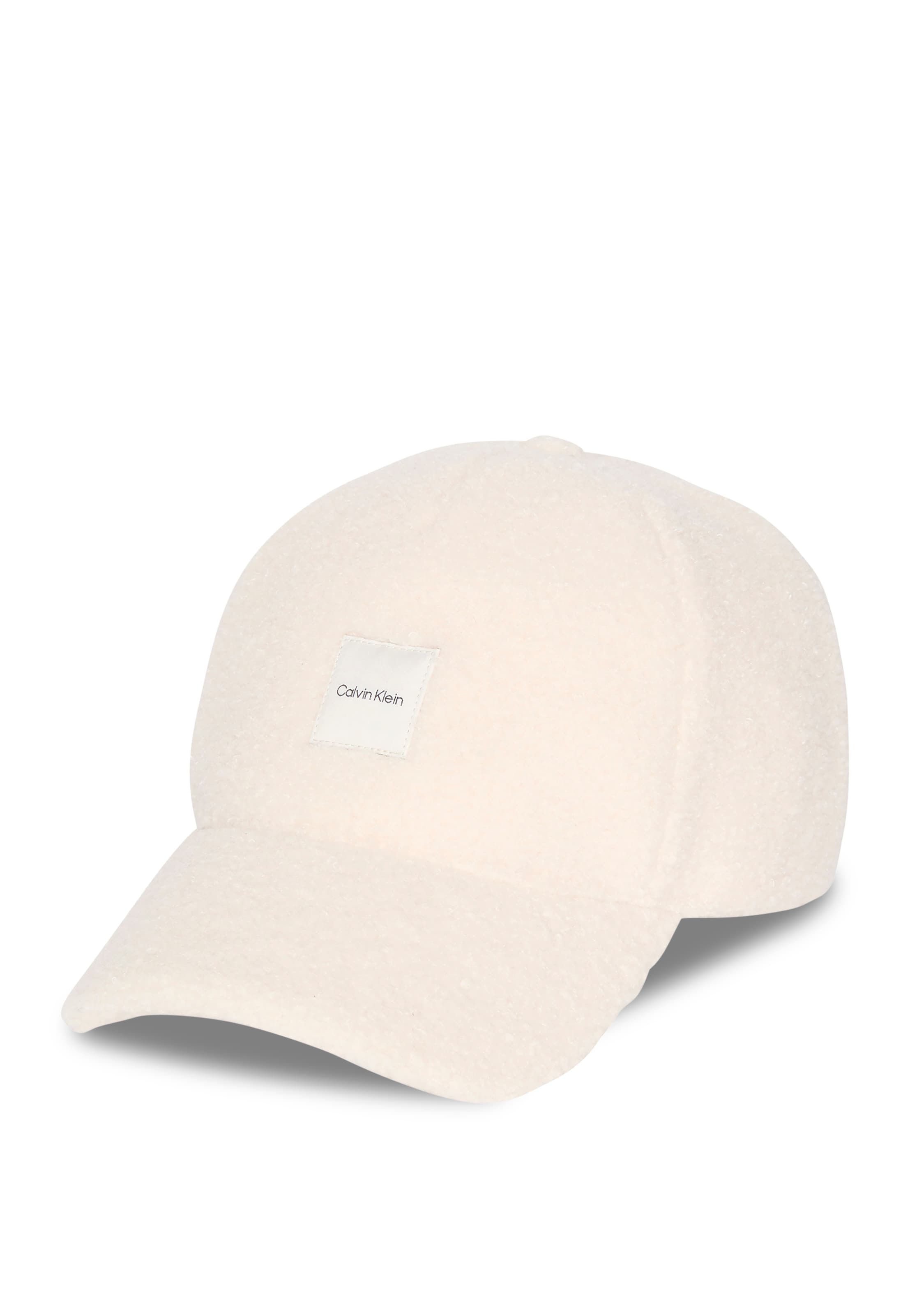 Calvin Klein Cap in Beige: front