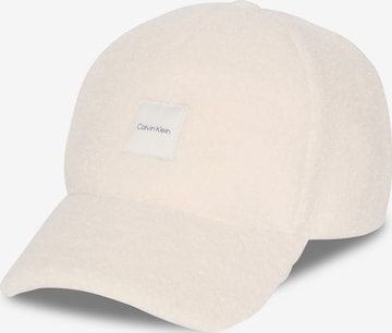 Calvin Klein Кепка в Бежевый: спереди