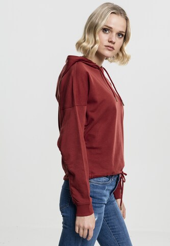 Sweat-shirt Urban Classics en rouge