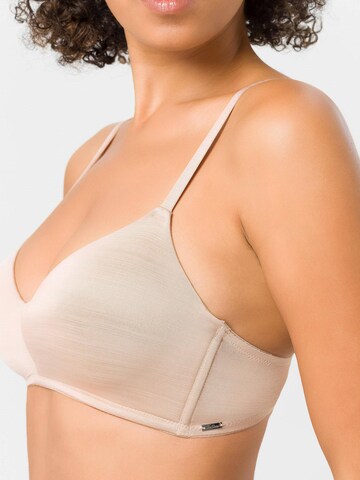 BeeDees T-shirt Bra 'BH The One NP' in Beige