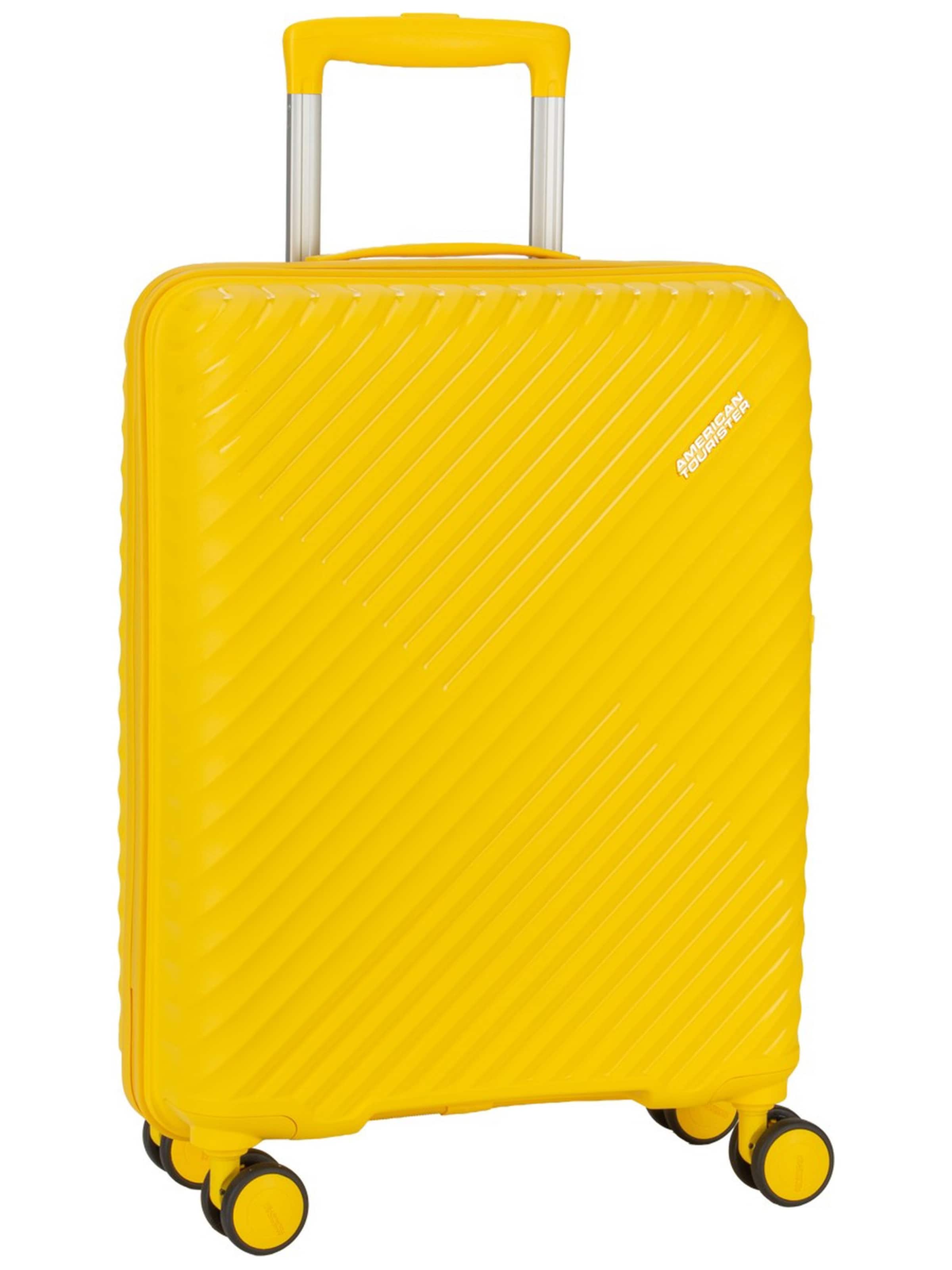 American Tourister Cart 'Diablast Spinner 55/20' in Yellow: front