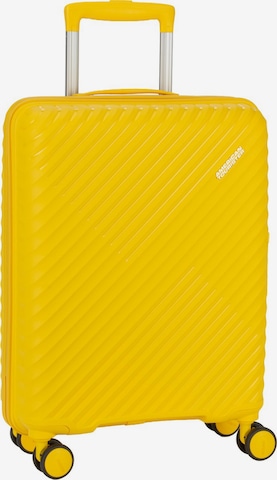 American Tourister Cart 'Diablast Spinner 55/20' in Yellow: front