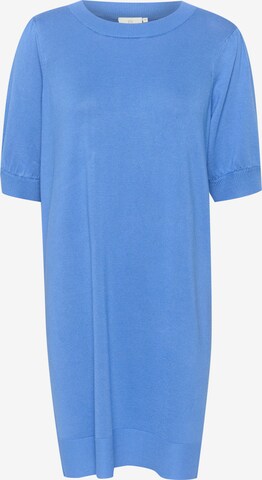 Kaffe Knit dress 'Lizza' in Blue: front