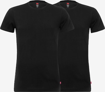 LEVI'S ® Shirt 'Crew Neck' in Schwarz: Vorderseite
