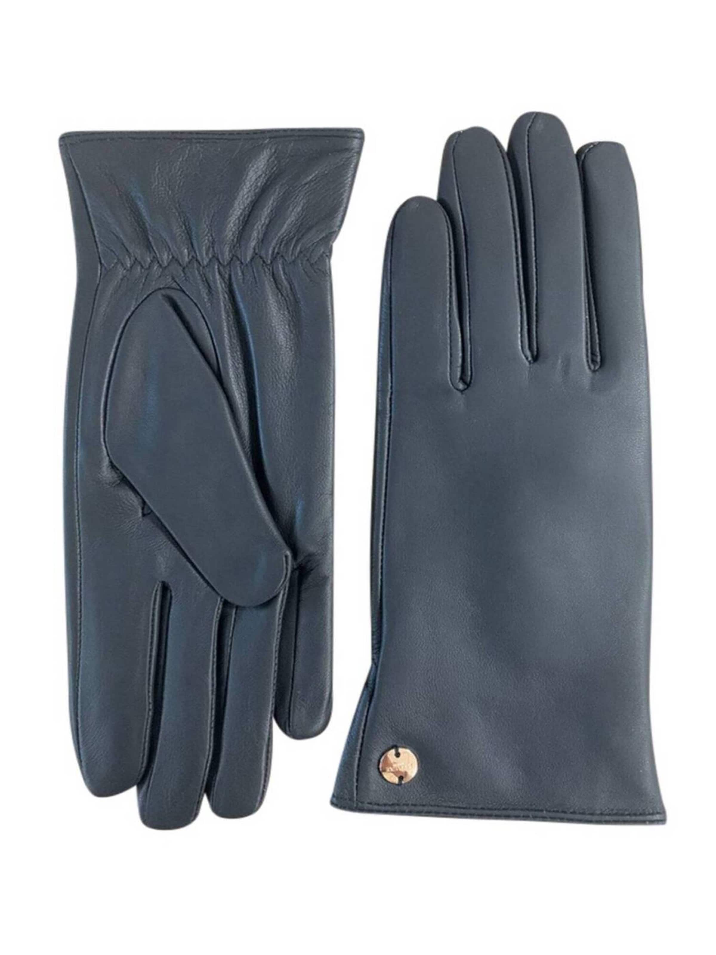 Deeluxe Vingerhandschoenen 'ACTS' in Zwart: voorkant