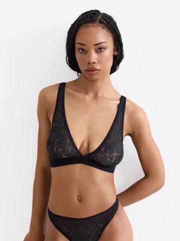 Erlich Textil Bustier BH in Zwart