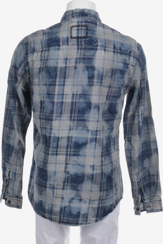 tigha Button Up Shirt in S in Blue