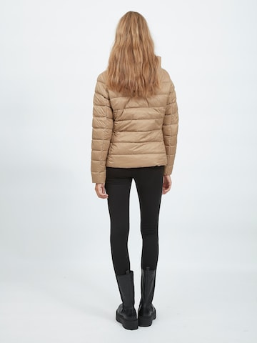 VILA Winter Jacket 'Manya' in Beige