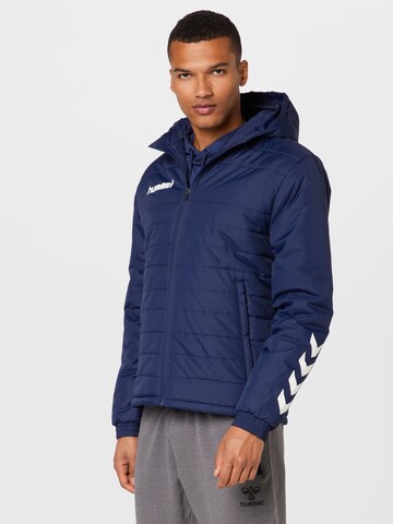 Hummel Sports jacket 'Promo' in Blue: front