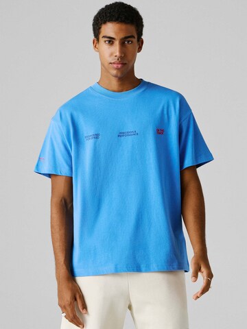 T-Shirt Red Bull Racing x Pepe Jeans en bleu : devant