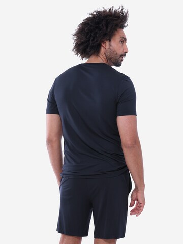 Mey Pajama short 'Jefferson' in Blue