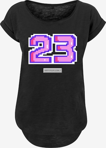 T-shirt F4NT4STIC en noir : devant