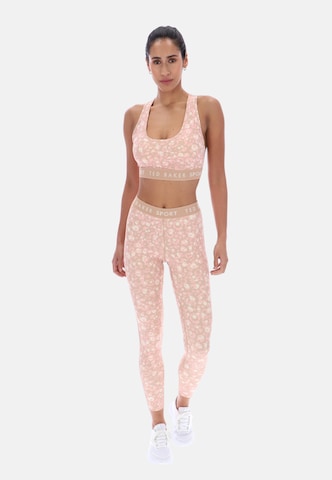 Low support Reggiseno sportivo 'Essentials' di Ted Baker in marrone