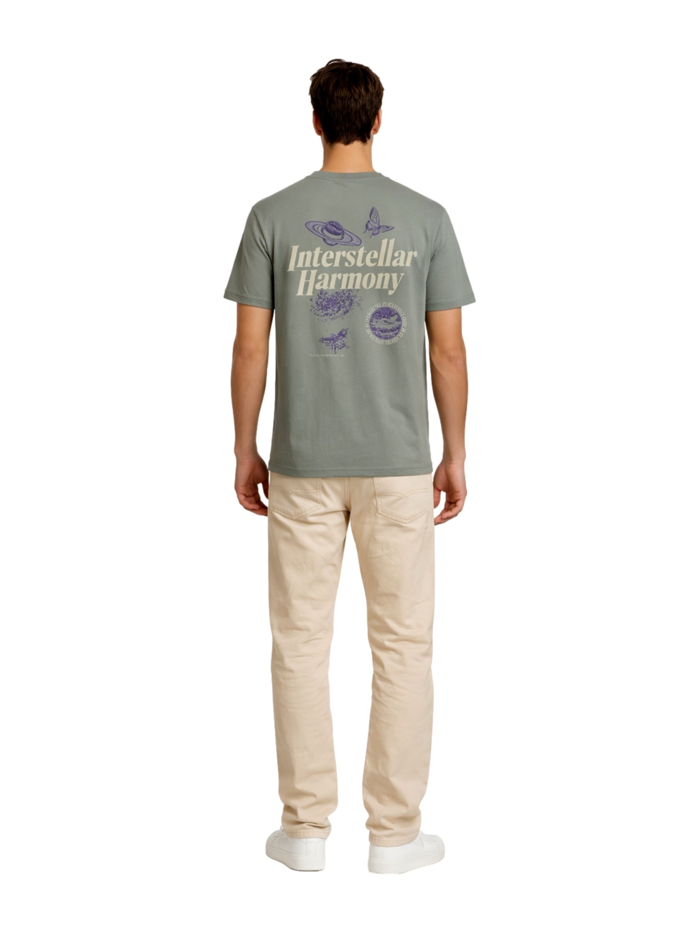 Only & Sons Shirt 'Fall' in Grijs