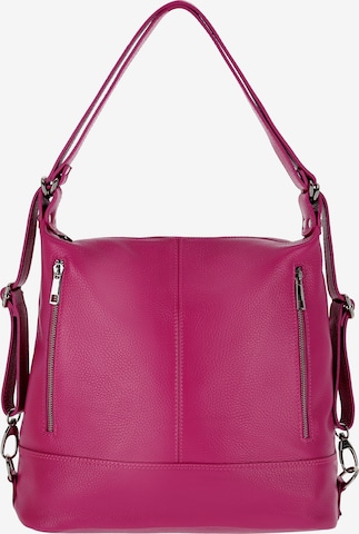 faina Τσάντα ώμου σε ροζ: μπροστά