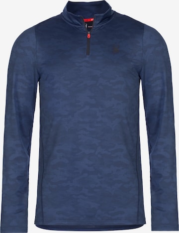 Spyder Sports sweatshirt in Blue: front