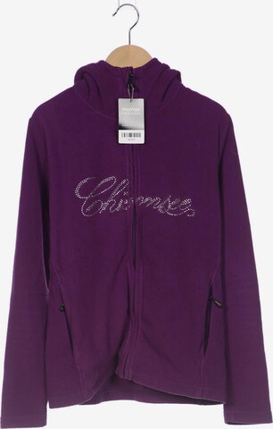 CHIEMSEE Sweatshirt & Zip-Up Hoodie in M in Purple: front